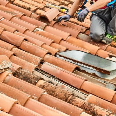 Sigillatura di comignoli e lucernari.