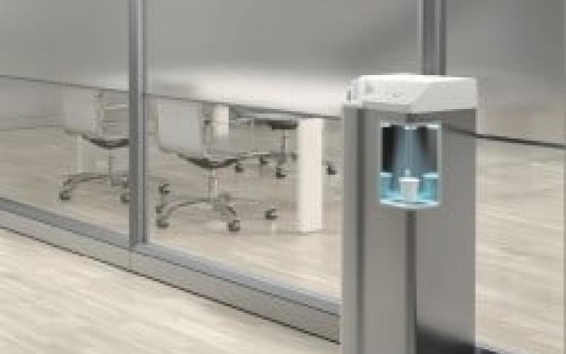 cosmetal connect dispenser acqua a colonnina liscia frizzante