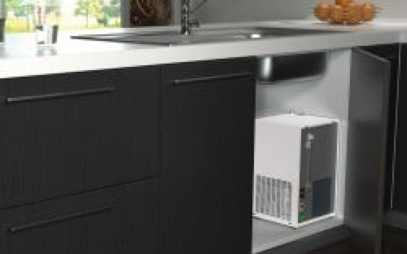 cosmetal h2omy in frigo gasatore da incasso lisciafrizzante